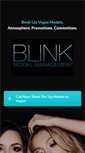Mobile Screenshot of blinkmodelmanagement.com